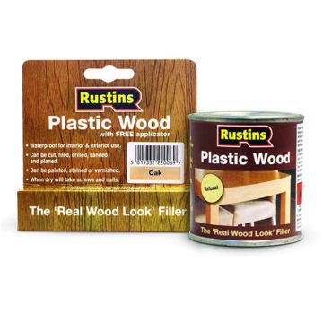 Rustins Plastic Wood Natural - Pack