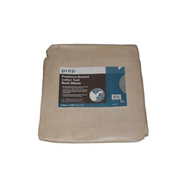 Poly-Cotton Laminated Dust Sheet 12Ft x 12Ft