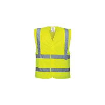 Hi-Vis Yellow Vest Band and Brace