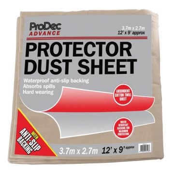 Prodec Advance Protector Dust Sheet - 12' x 9'