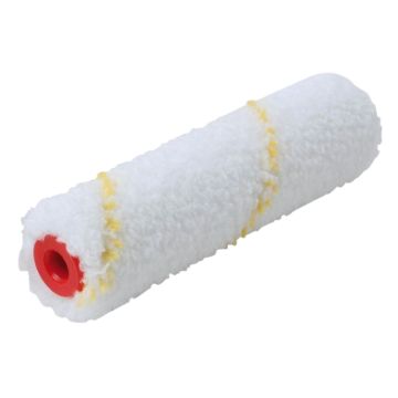 Prodec 4 Inch 2 Pack Short Pile Microfibre Mini Roller Sleeve 