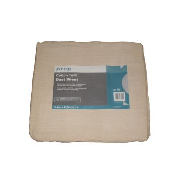 Professional Large Cotton Dust Sheet 12Ft x 9Ft