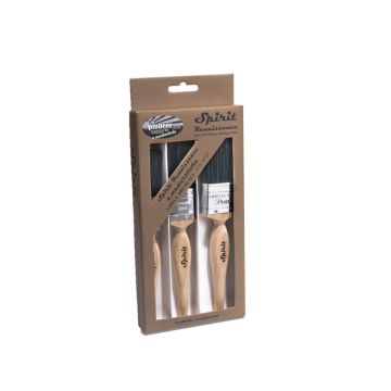 Pioneer Spirit Bristle Paint Brushes 3 Set FSC