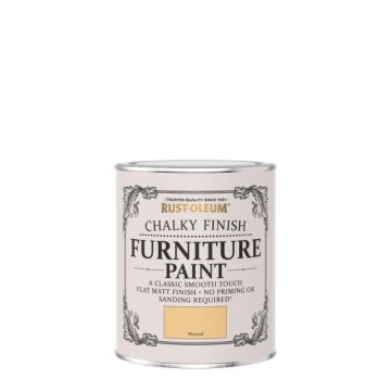 Rust-Oleum Chalky Furniture Paint - Mustard