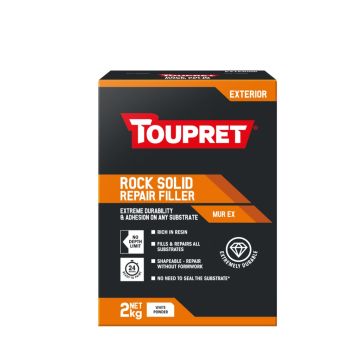 Toupret Rock Solid Repair Filler 2kg