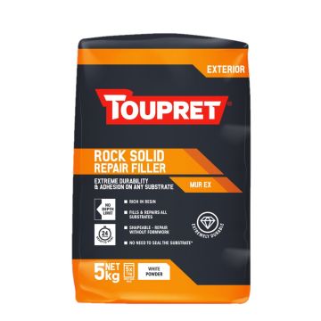 Toupret Rock Solid Repair Filler 5kg