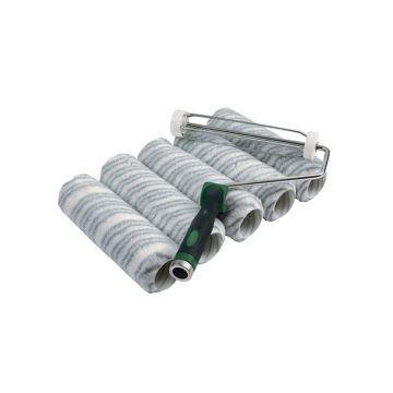 Silver Stripe Paint Roller Set 9 Inch