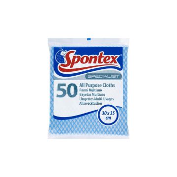 Spontex All Purpose Cloths 50pk