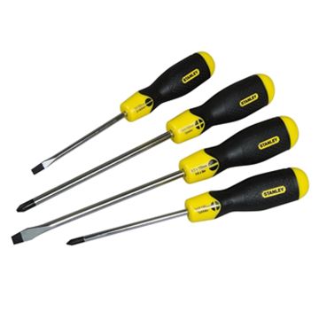 Stanley Cushion Grip Screwdriver 4 Piece Set