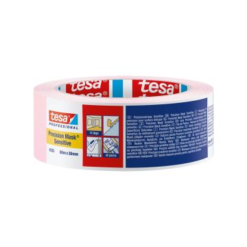 Tesa Precision Mask Sensitive Tape Pink 1.5 Inch