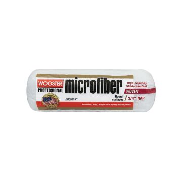 Wooster MicroFiber Roller ¾" Long Pile 9 Inch