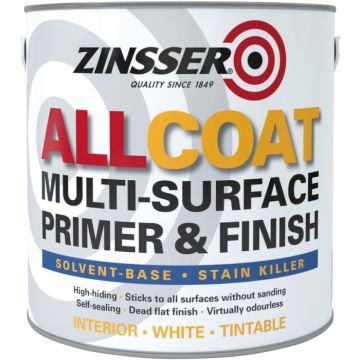 Zinsser AllCoat Solvent Base Stain Killer 5 Litre