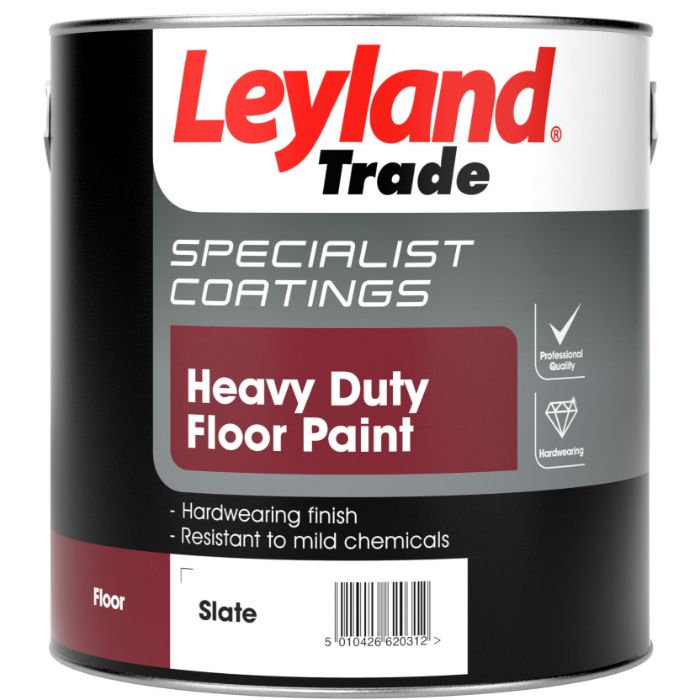 Leyland Trade Heavy Duty Floor Paint Slate