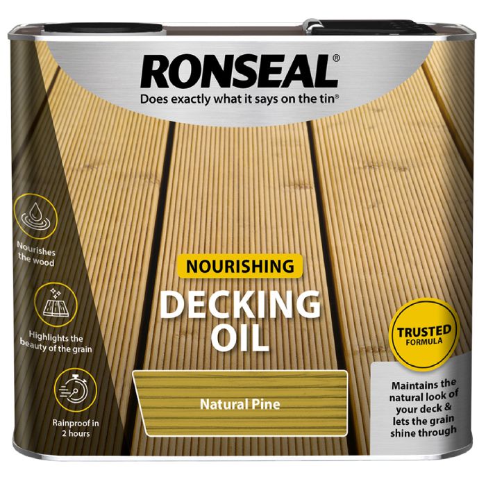 Ronseal Decking Oil Natural Pine