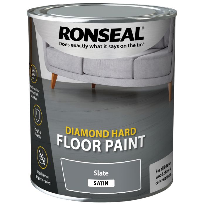 Ronseal Diamond Hard Floor Paint Slate
