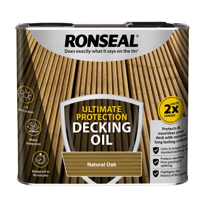 Ronseal Ultimate Protection Decking Oil Natural Oak