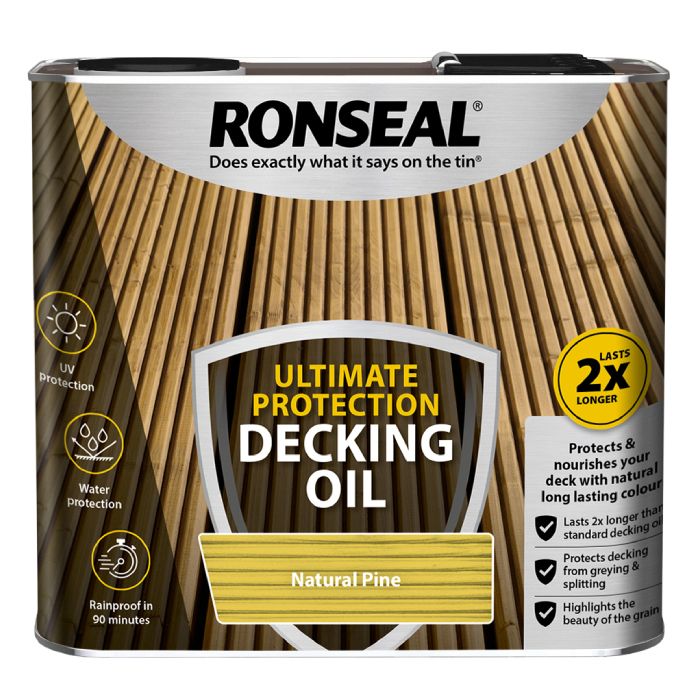 Ronseal Ultimate Protection Decking Oil Natural Pine