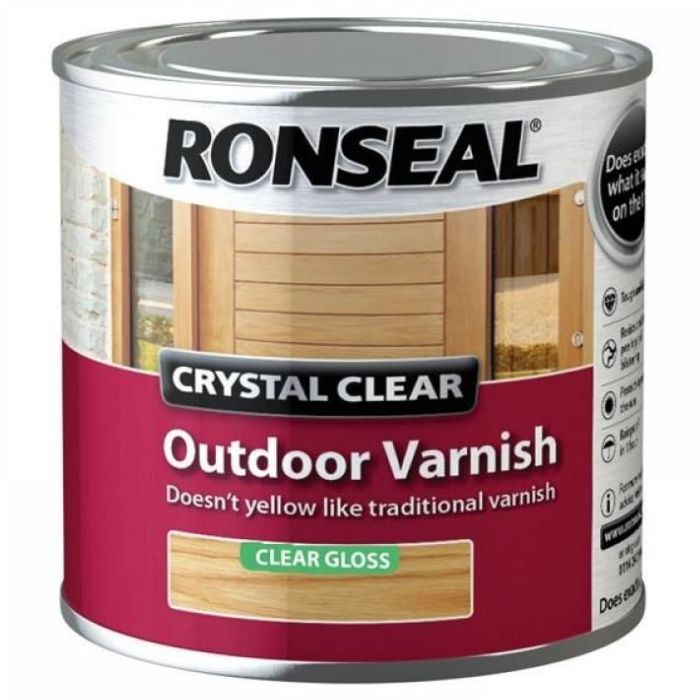 Ronseal Crystal Clear Outdoor Varnish Matt