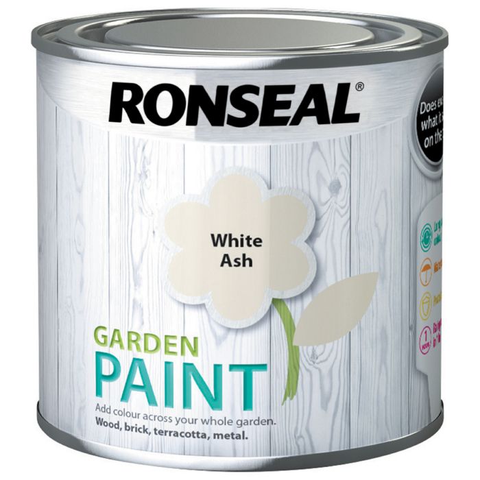 Ronseal Garden Paint White Ash