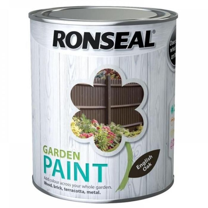 Ronseal Garden Paint English Oak