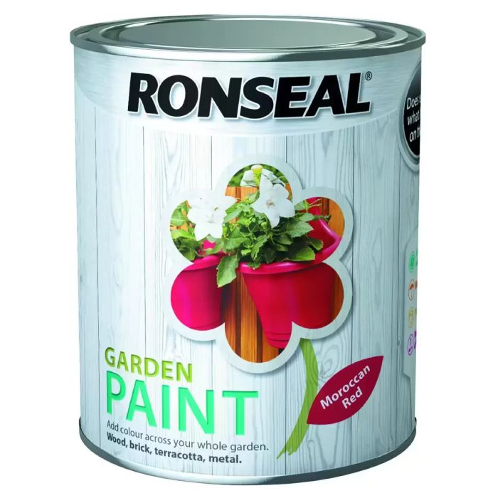 Ronseal Garden Paint Moroccan Red