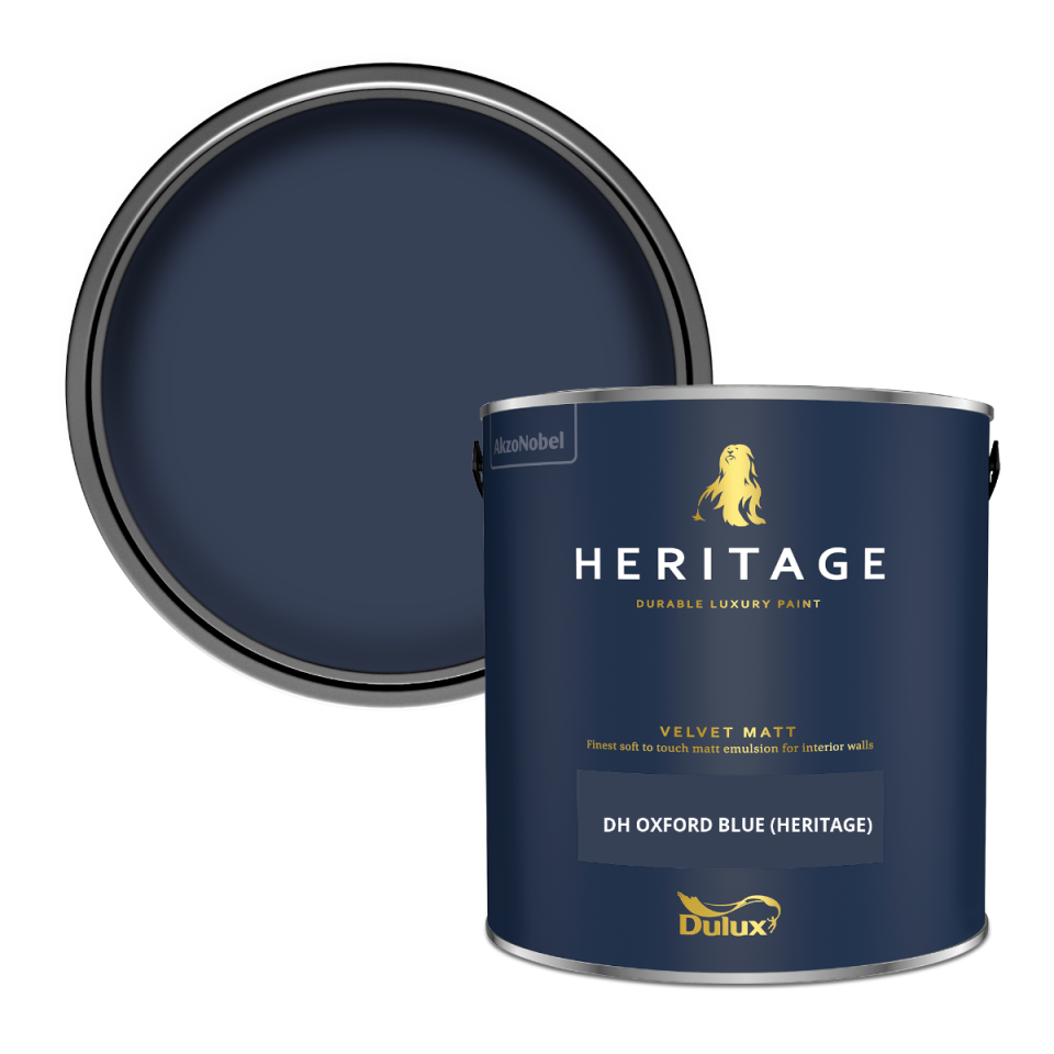 Dulux Heritage Velvet Matt Paint - DH Oxford Blue