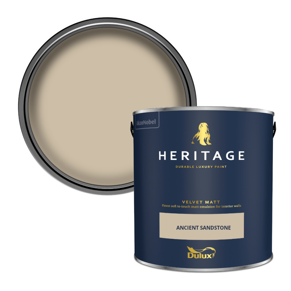 Dulux Heritage Velvet Matt Paint - Ancient Sandstone