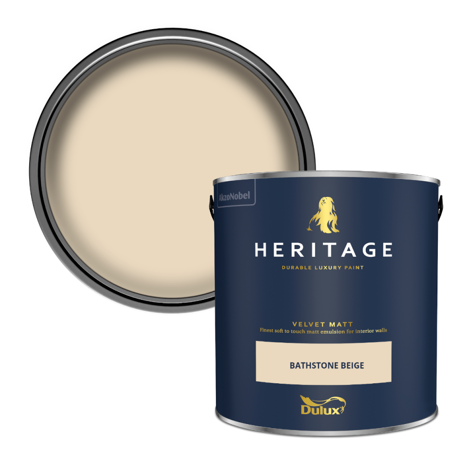 Dulux Heritage Velvet Matt Paint - Bathstone Beige