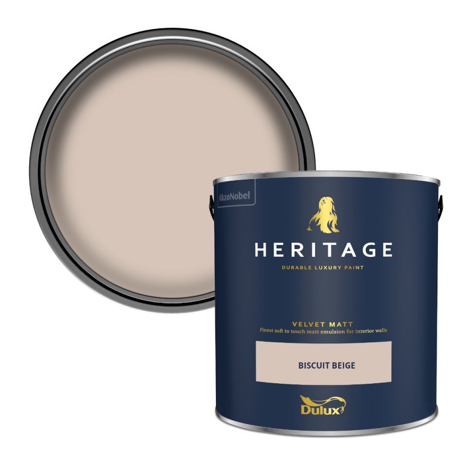 Dulux Heritage Velvet Matt Paint - Biscuit Beige