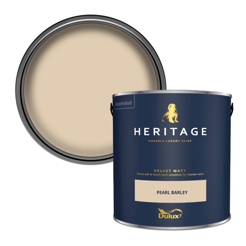 Dulux Heritage Velvet Matt Paint - Pearl Barley