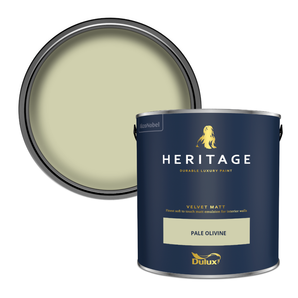 Dulux Heritage Velvet Matt Paint - Pale Olivine