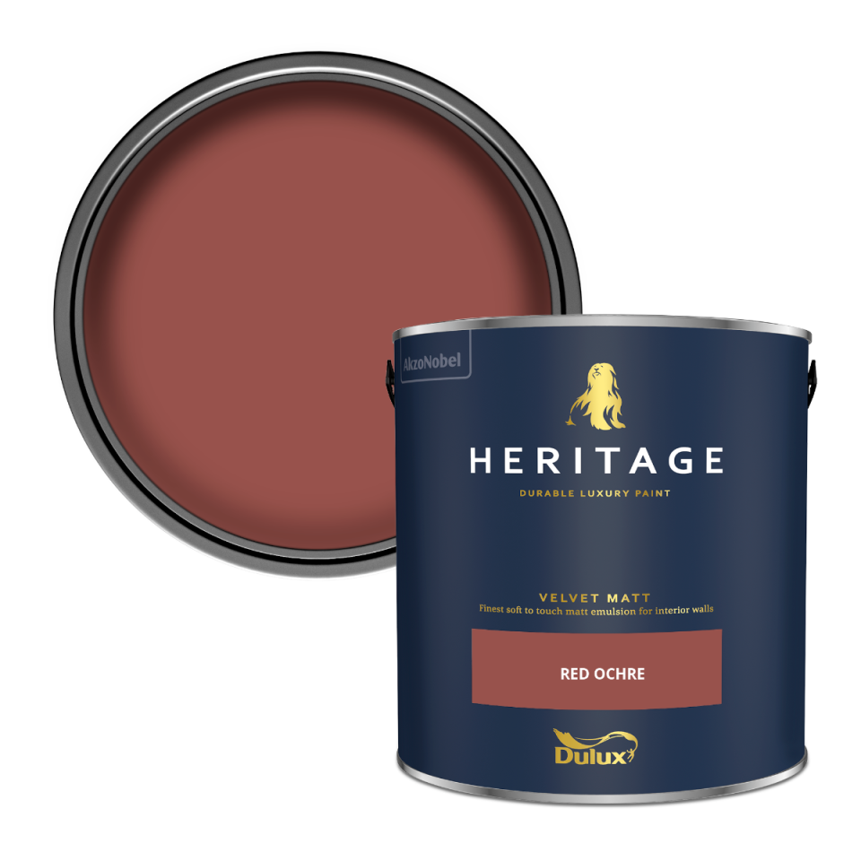 Dulux Heritage Velvet Matt Paint - Red Ochre