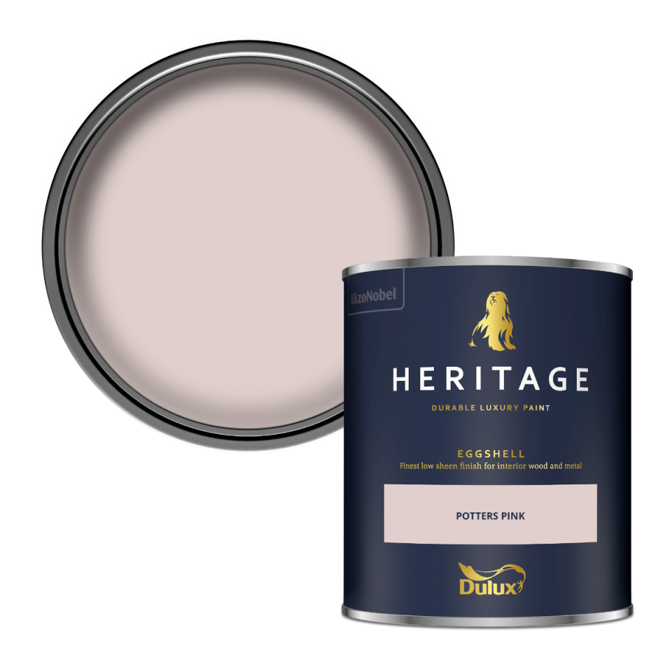 Dulux Heritage Eggshell Paint - Potters Pink