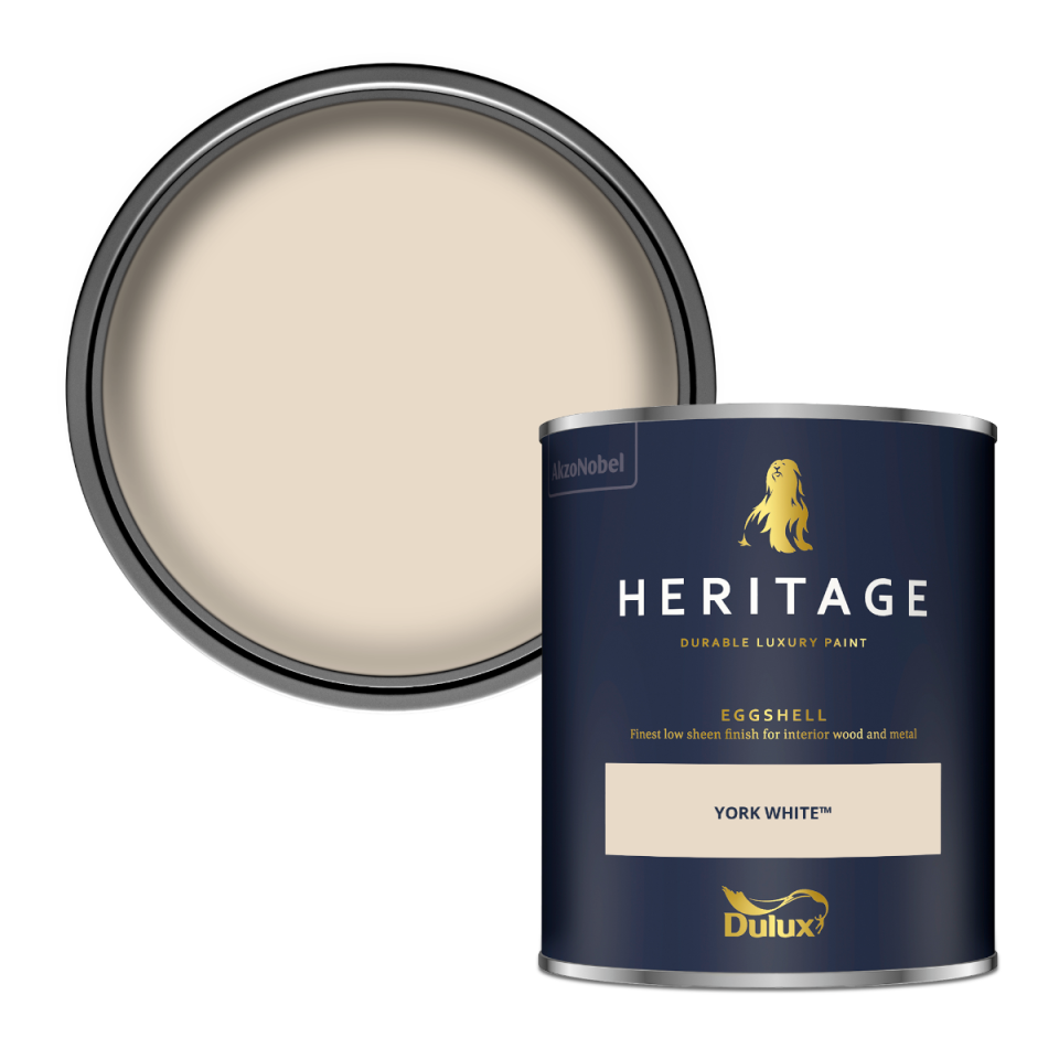 Dulux Heritage Eggshell Paint - York White