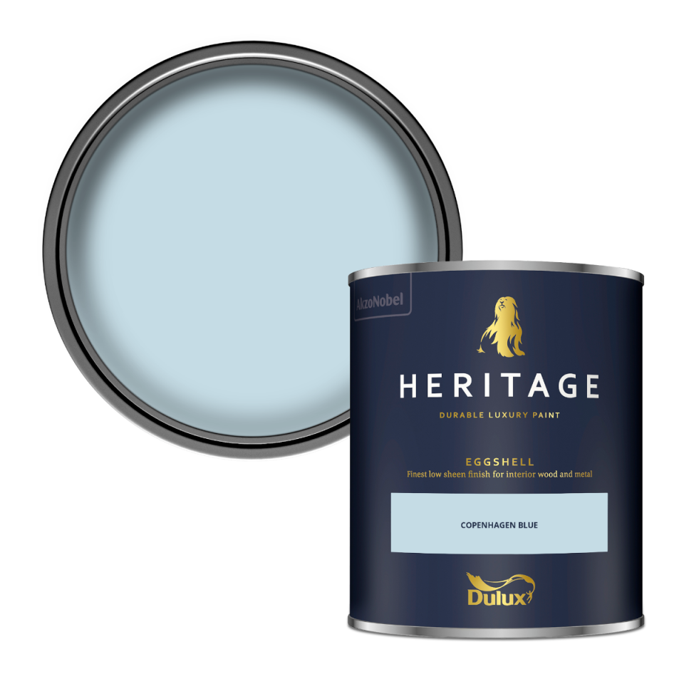 Dulux Heritage Eggshell Paint - Copenhagen Blue