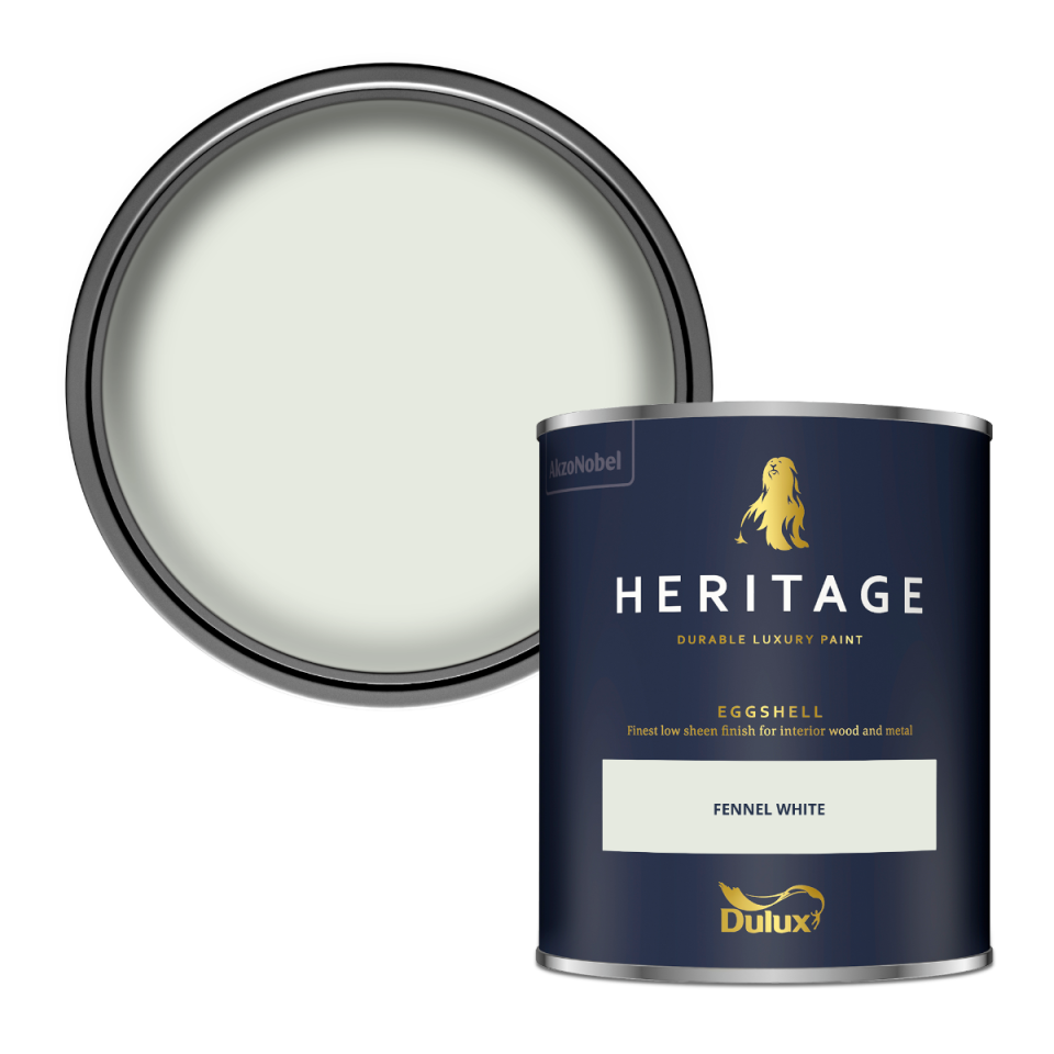 Dulux Heritage Eggshell Paint - Fennel White