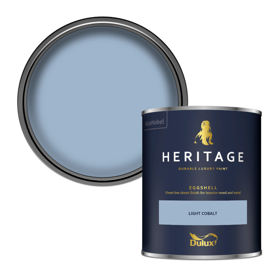 Dulux Heritage Eggshell Paint - Light Cobalt