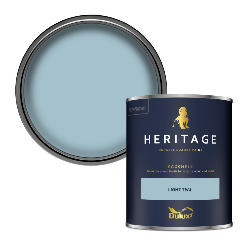 Dulux Heritage Eggshell Paint - Light Teal