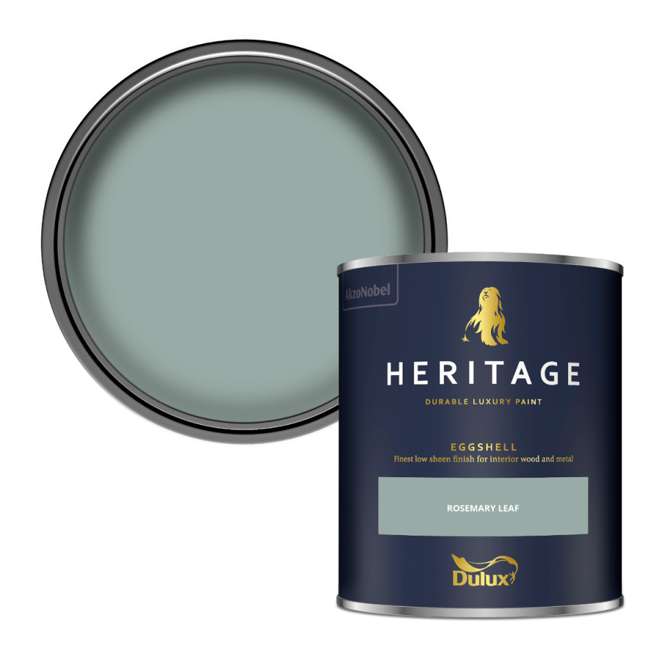 Dulux Heritage Eggshell Paint - Rosemary Leaf