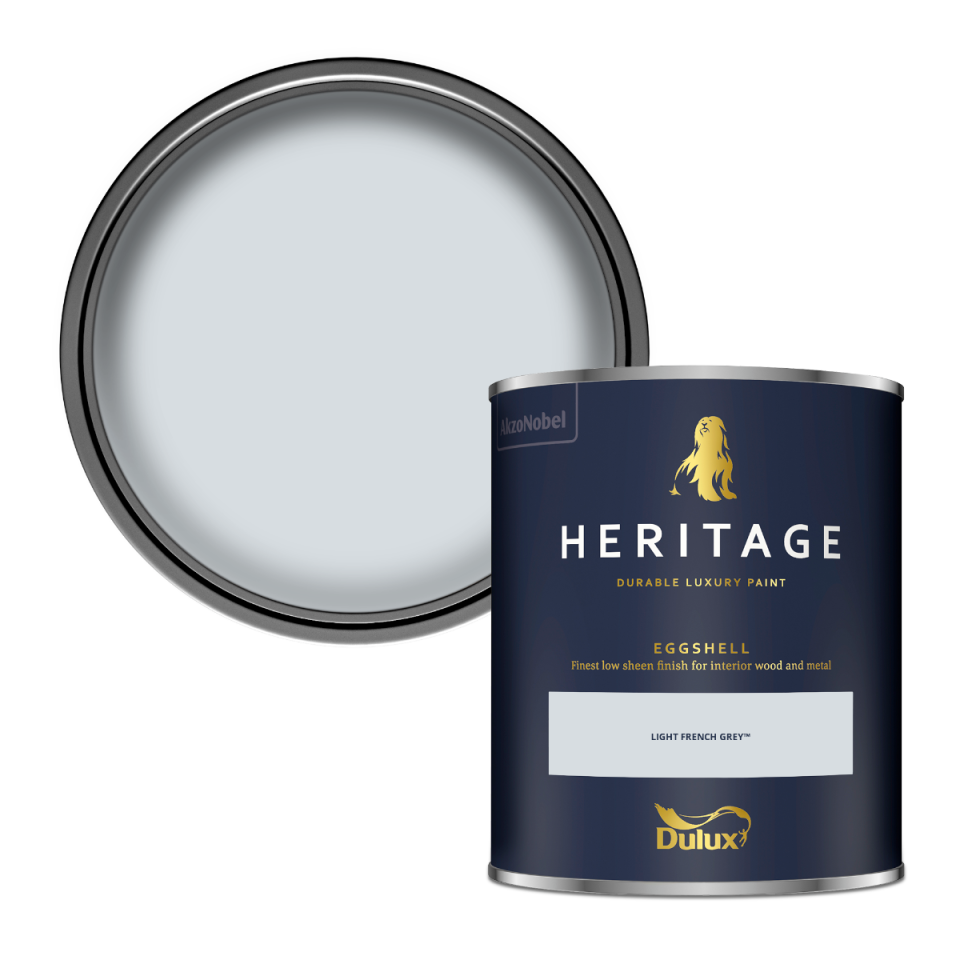 Dulux Heritage Eggshell Paint - Light French Grey