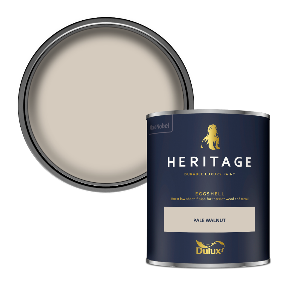 Dulux Heritage Eggshell Paint - Pale Walnut