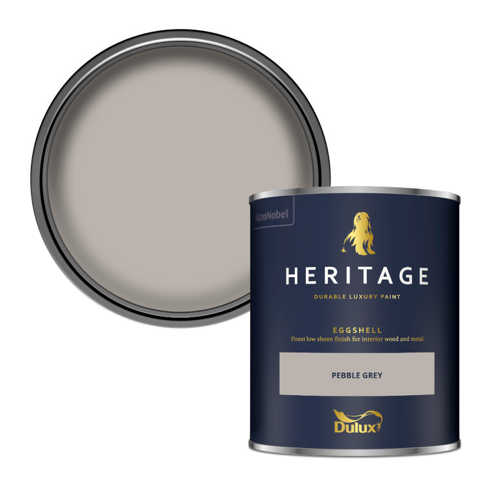 Dulux Heritage Eggshell Paint - Pebble Grey