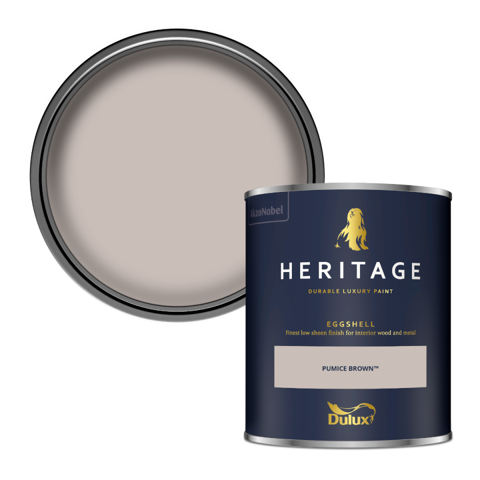 Dulux Heritage Eggshell Paint - Pumice Brown