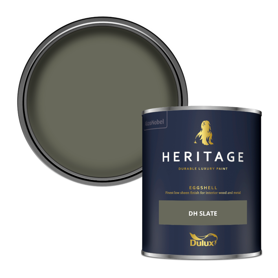 Dulux Heritage Eggshell Paint - DH Slate