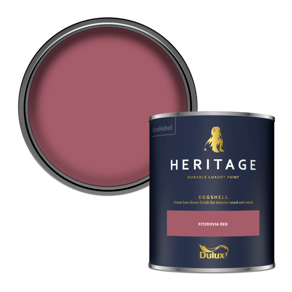 Dulux Heritage Eggshell Paint - Fitzrovia Red