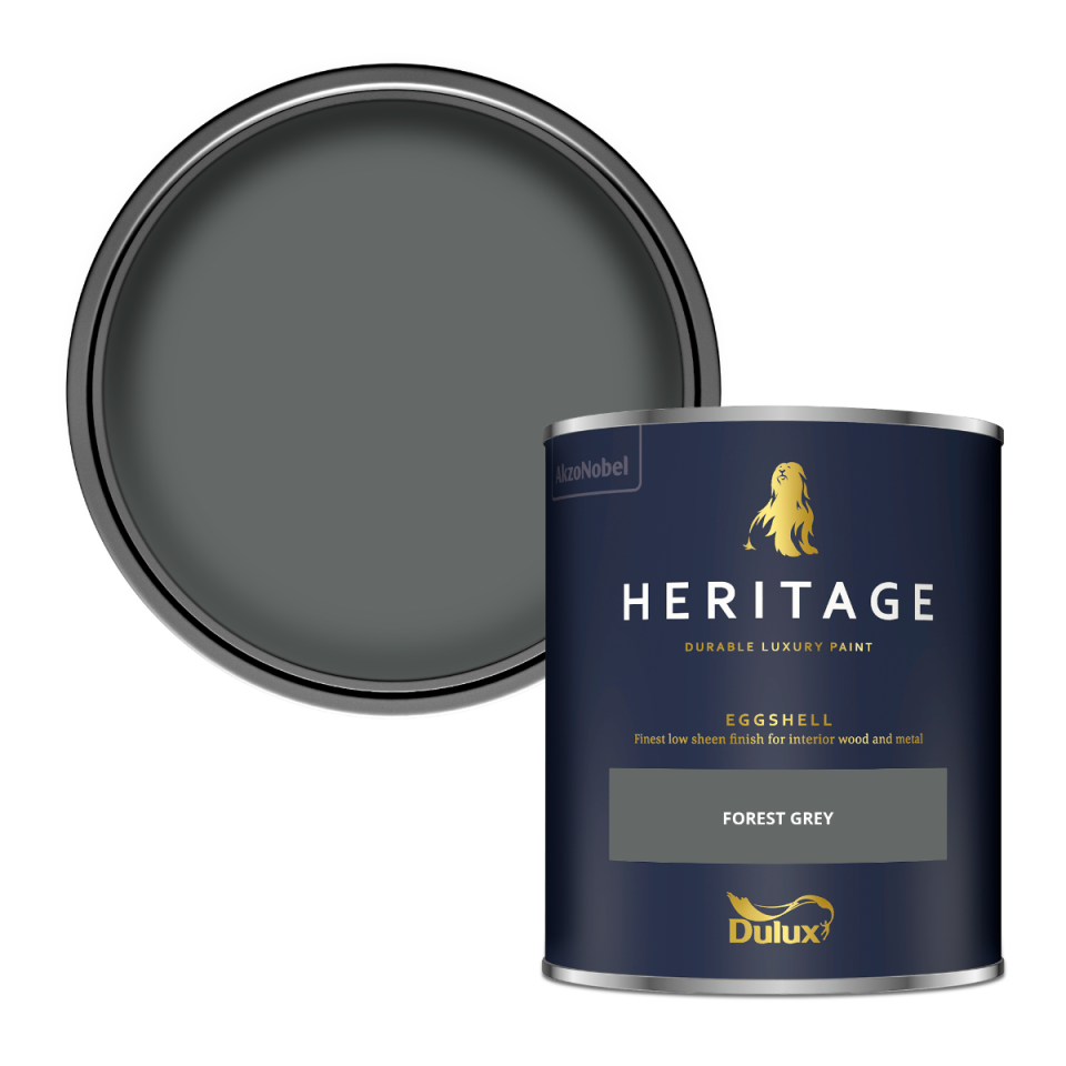 Dulux Heritage Eggshell Paint - Forest Grey