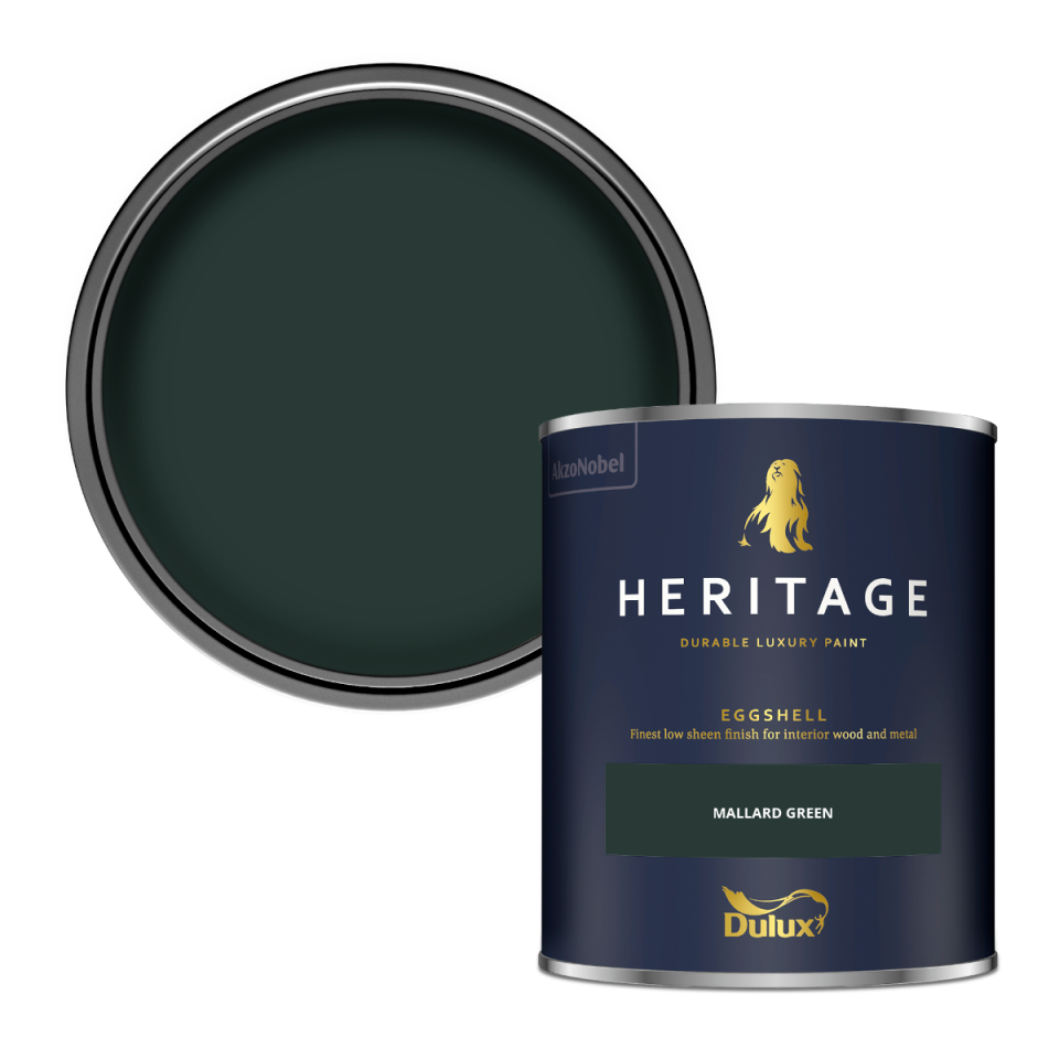 Dulux Heritage Eggshell Paint - Mallard Green