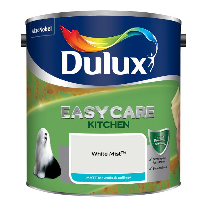 Dulux Easycare Kitchen Matt - White Mist