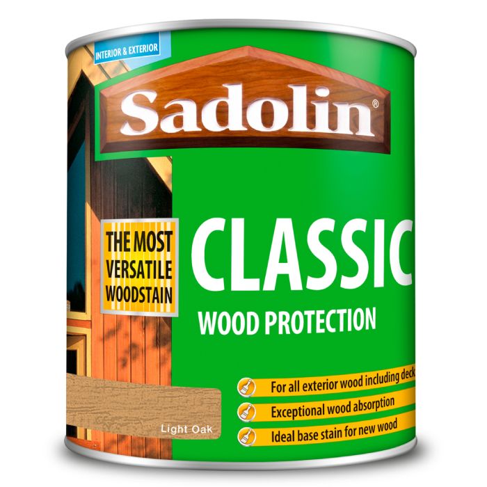 Sadolin Classic All Purpose Woodstain Light Oak