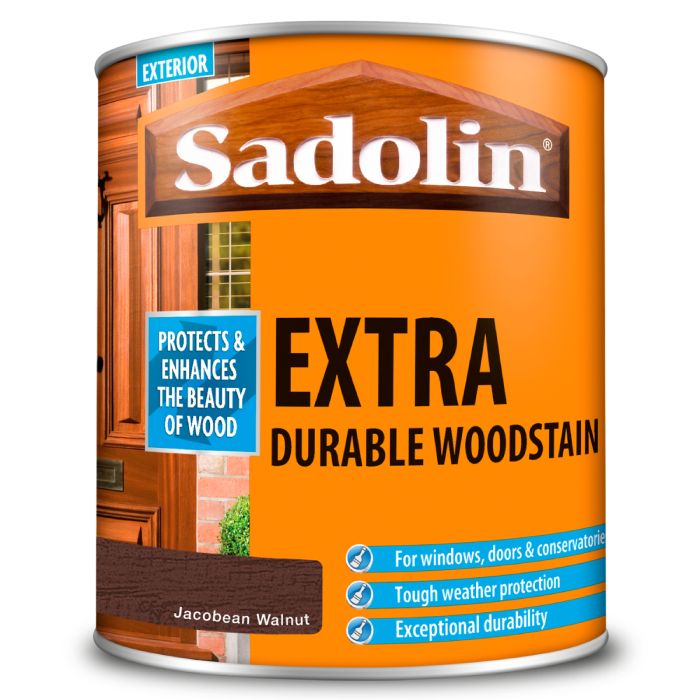 Sadolin Extra Durable Woodstain Jacobean Walnut